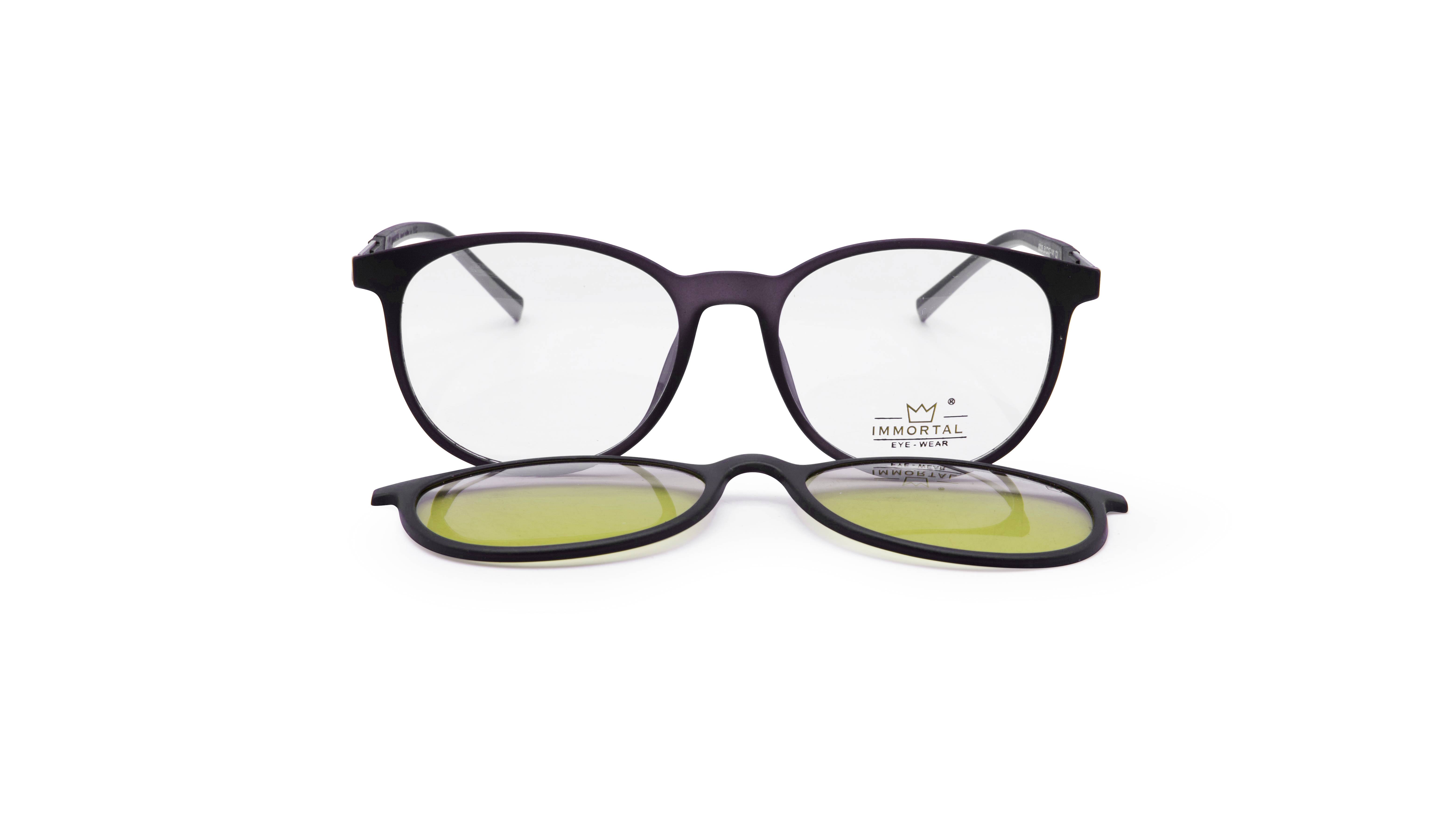 OPTICAL “CLIP-ON” PHOTOCHROMIC UVA/UVB UNISEX "IMMORTAL" OU094