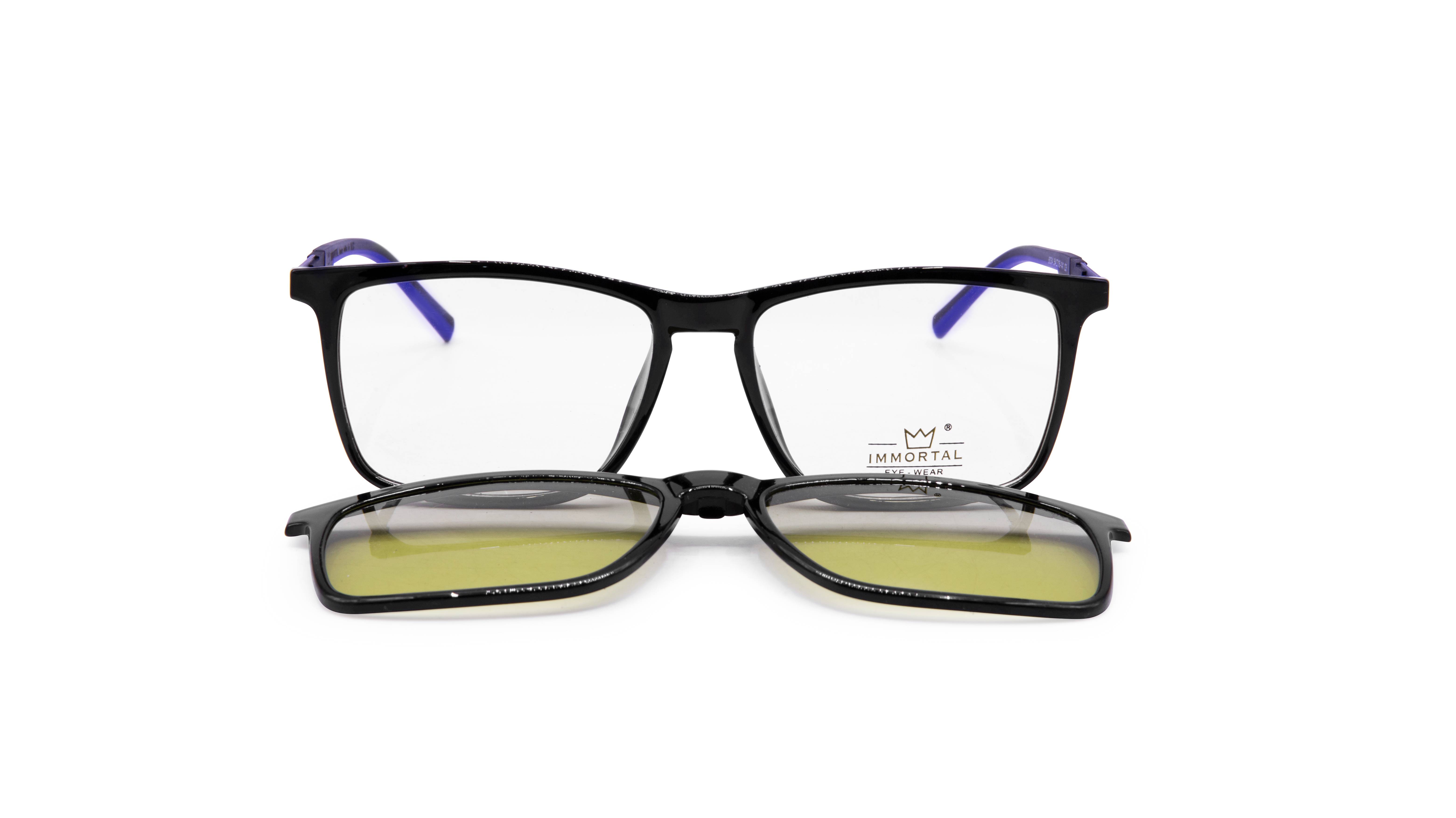OPTICAL “CLIP-ON” PHOTOCHROMIC UVA/UVB UNISEX "IMMORTAL" OU092