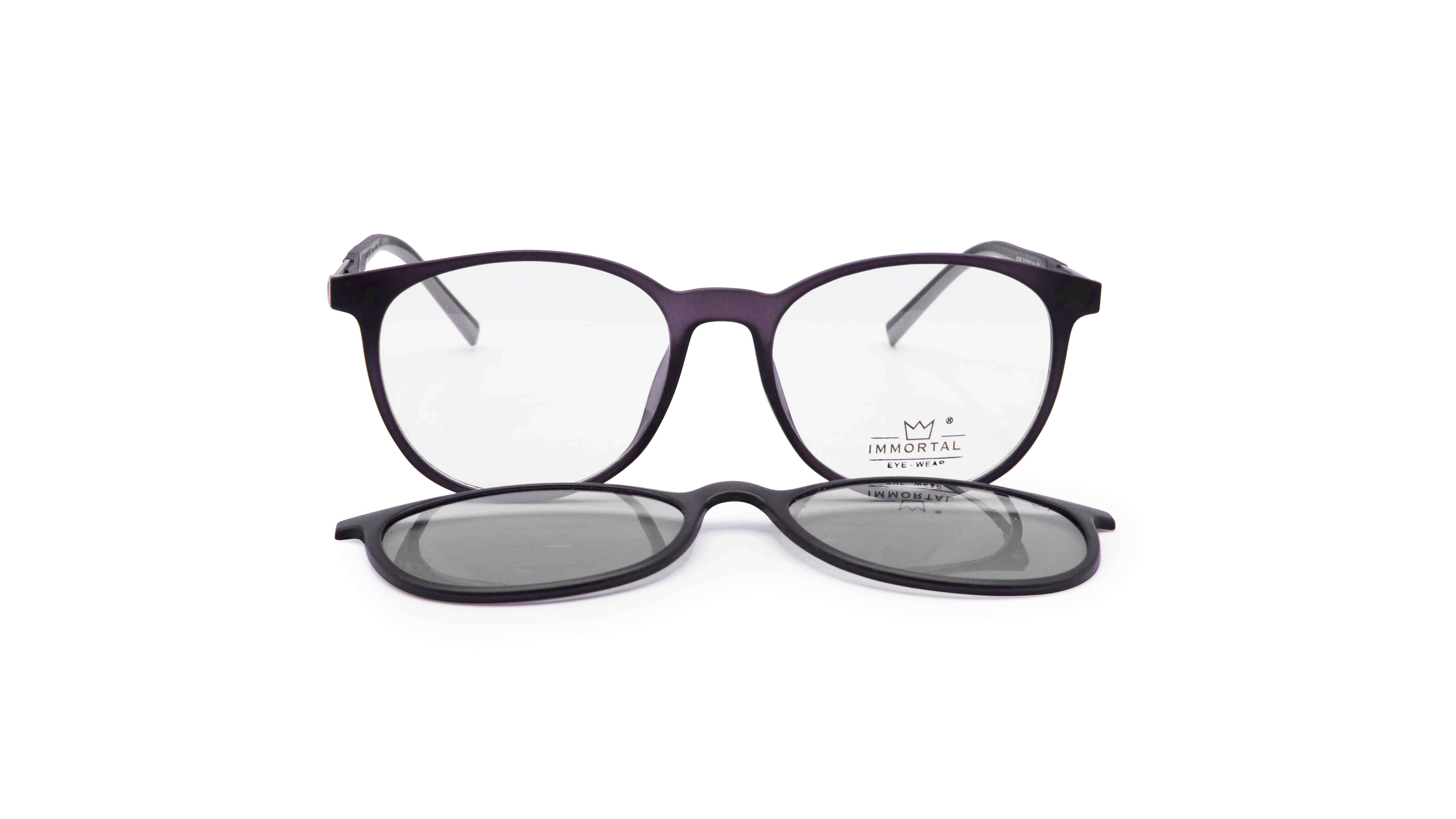 OPTICAL “CLIP-ON” PHOTOCHROMIC UVA/UVB UNISEX "IMMORTAL" OU094