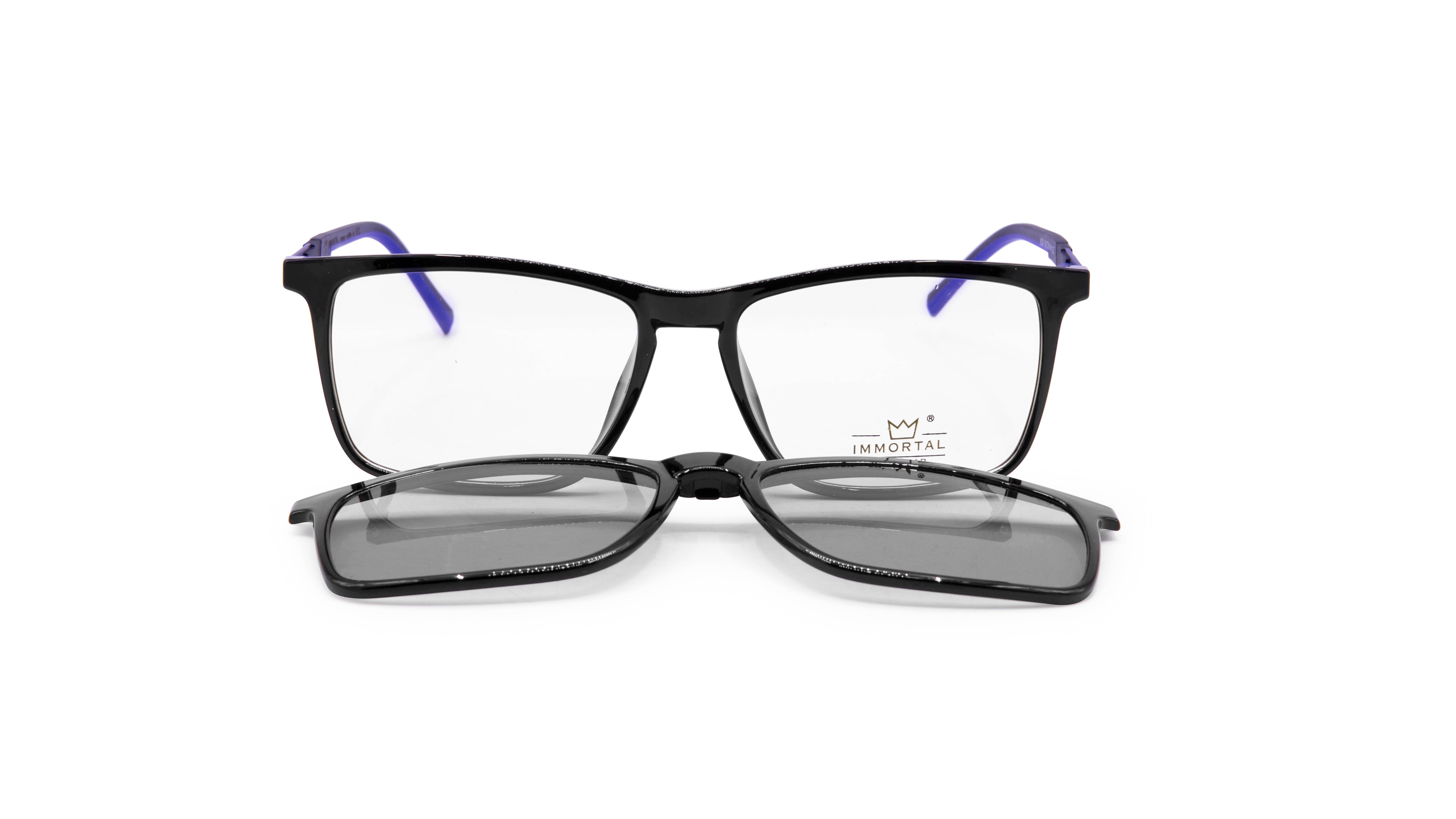 OPTICAL “CLIP-ON” PHOTOCHROMIC UVA/UVB UNISEX "IMMORTAL" OU092